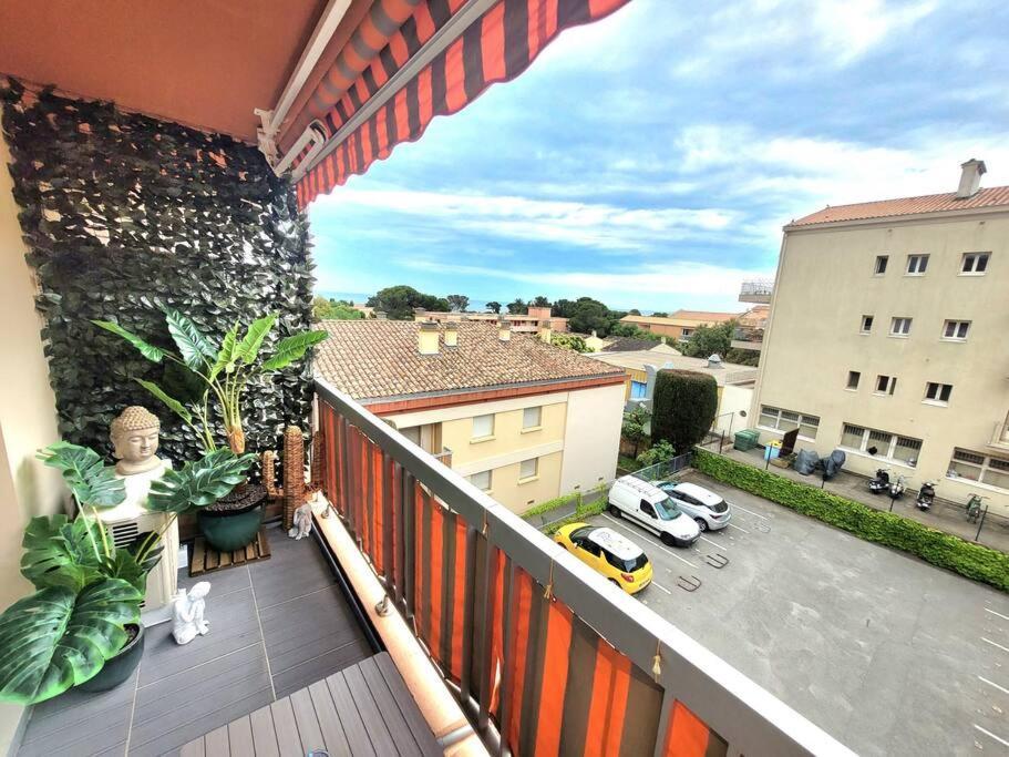 Studio Lucia - Vue Mer Saint Aygulf Exteriör bild